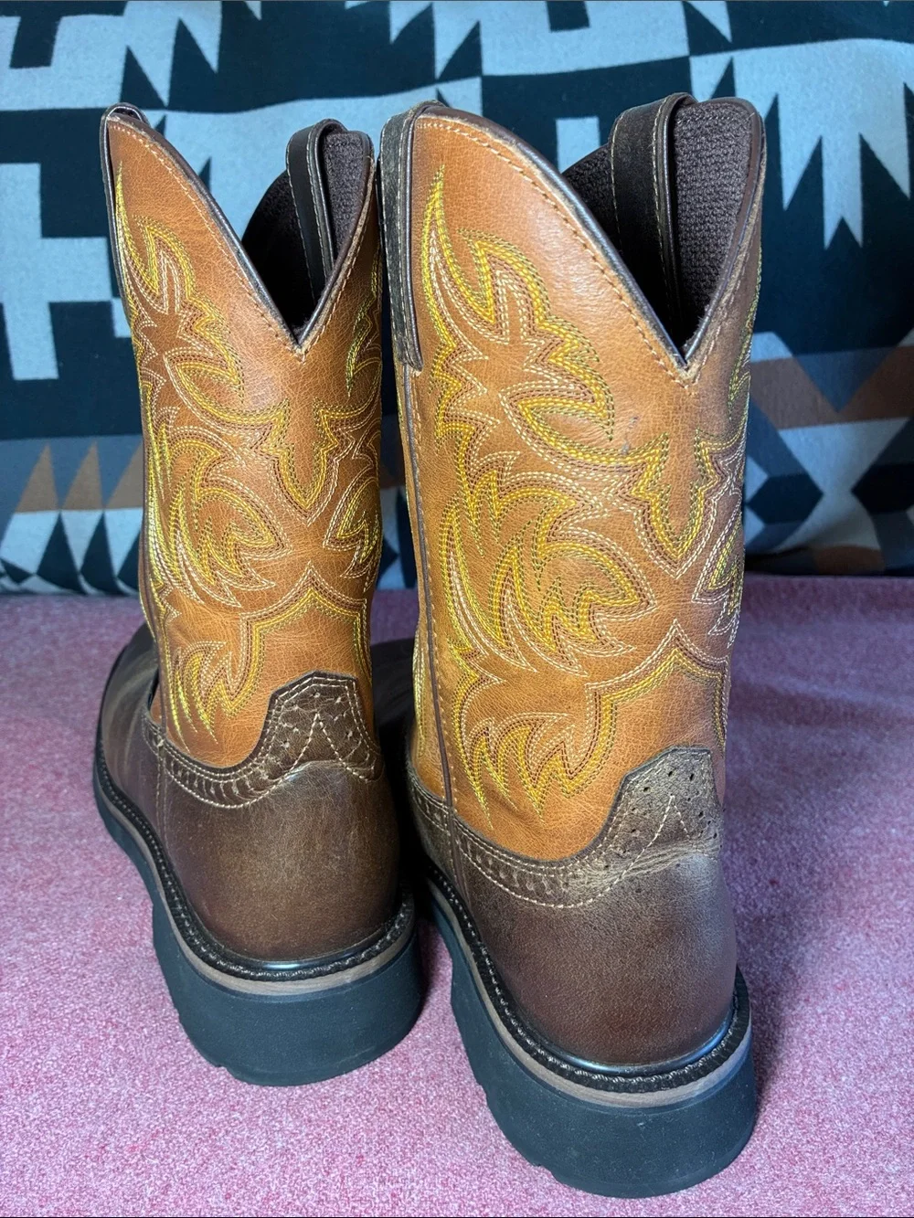 JUSTIN Original Workboots WK4812 Composite Toe Men's 9.5D